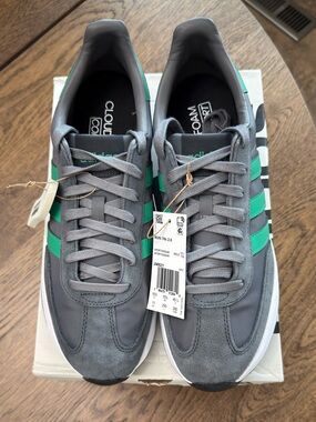 Adidas Run 70s 2.0 Green/black/grey Men Size 11 New In Box